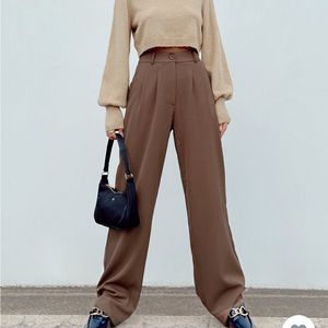 Princess Polly Brown Trousers